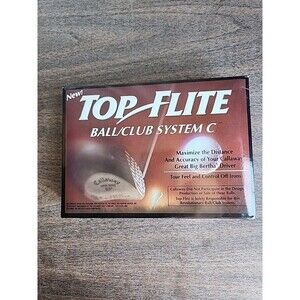 Top Flite Golf Balls System C New Box Of 12